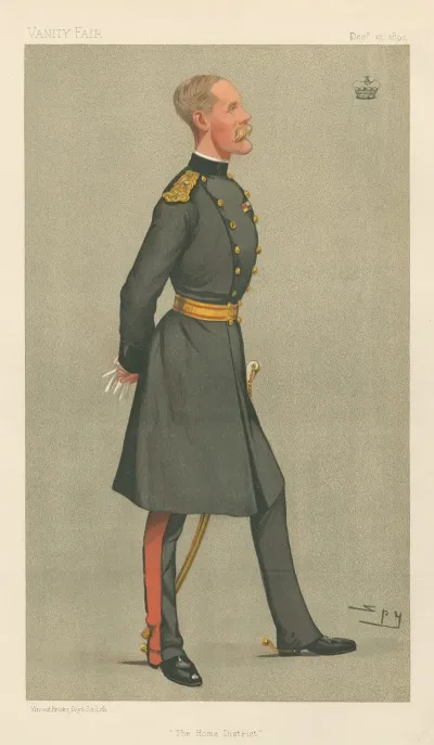 Military And Navy The Home District Major General Lord Methuen December 17 1892