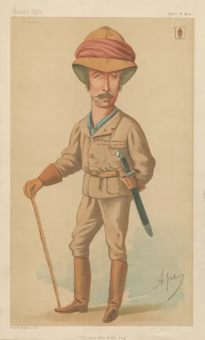 Military And Navy The Man Who Wont Stop Sir Garnet J Wolseley April 18 1874