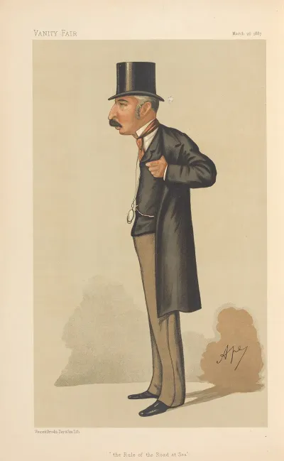 Military And Navy The Rule Of The Road At Sea Captain John Charles Ready Colomb March 26 1887