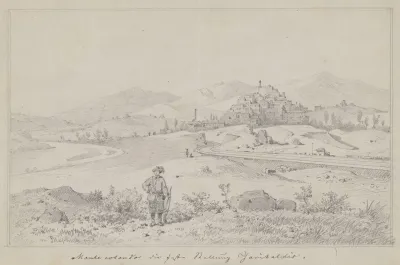 Military Guard Post Of The Garibaldians At Monterotondo Lazio