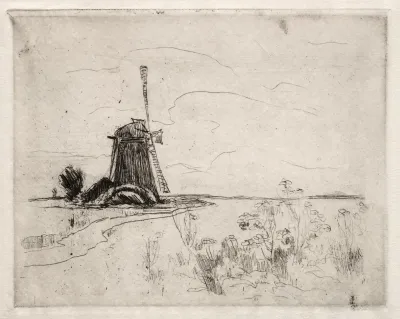 Mill And Weeds Holland