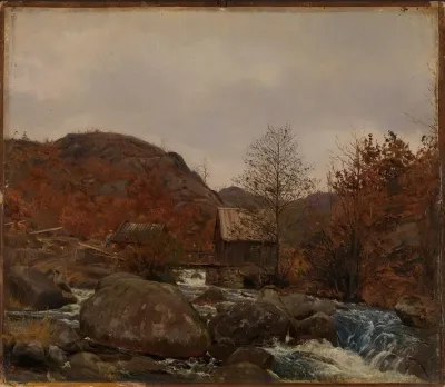 Mill At Frostestad Near Mandal