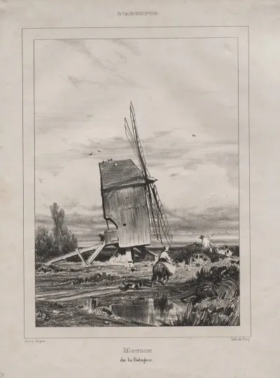 Mill In The Sologne France