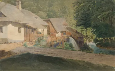 Mill On The Edge Of The Forest