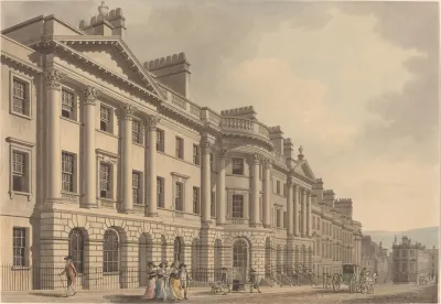 Milsom Street In Bath
