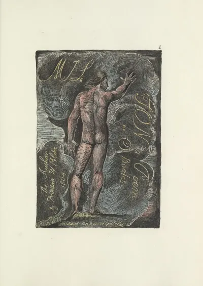 Milton A Poem In 2 Books Pl 01