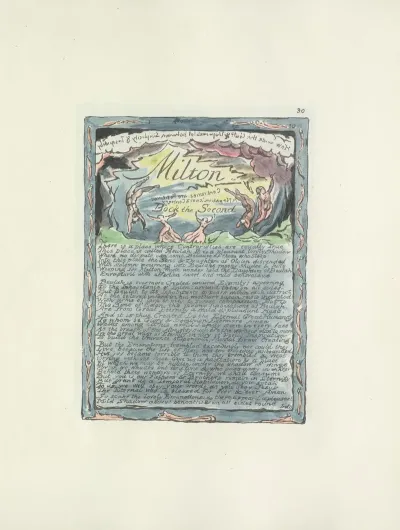 Milton A Poem In 2 Books Pl 30