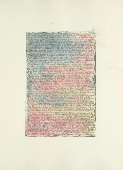 Milton A Poem In 2 Books Pl 37