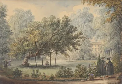 Miltons Mulberry Tree Christs College Gardens Cambridge