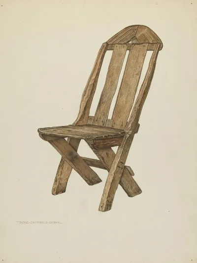 Miners Chair Hand Made