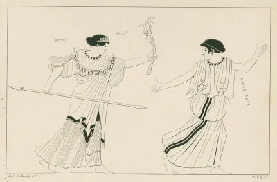 Minerva Pursues A Nymph