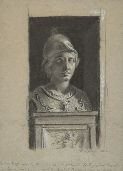 Minerva Study After A Sculpture