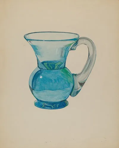 Miniature Cup Blue