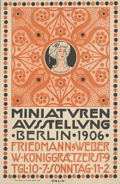 Miniaturen Ausstellung Berlin 1906