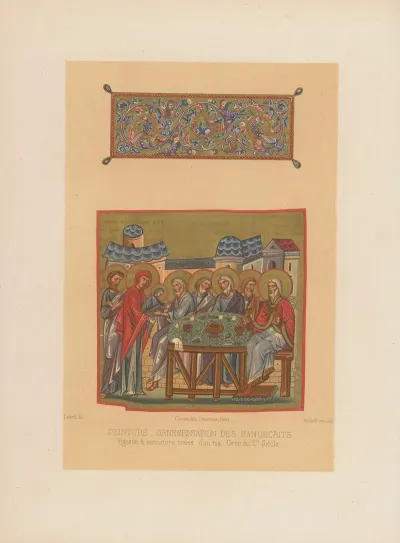 Miniatures Tirees Dun Manuscrit De La Bibliotheque De St Marc 2