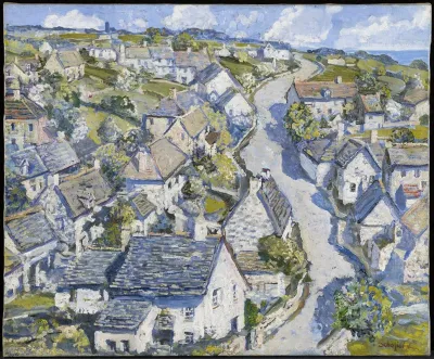Mining Village In Cornwall