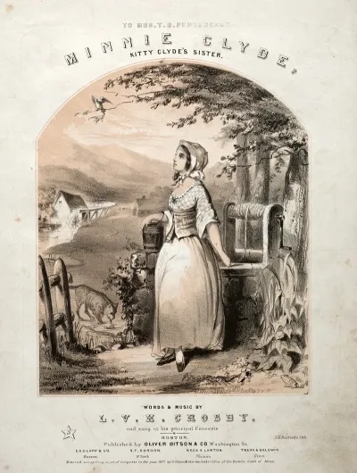 Minnie Clyde Sheet Music Cover