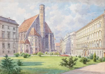 Minoritenkirche In Vienna