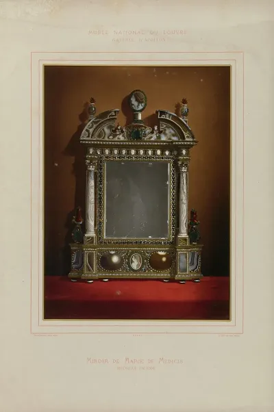 Miroir De Marie De Medicis Orfevrerie Italienne