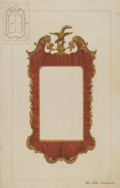 Mirror Chippendale Style