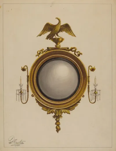 Mirror One Of A Pair