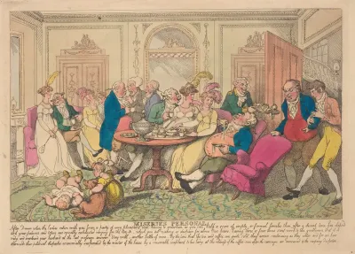 Miseries Personal After Dinner When The Ladies Retire With You From A Party Of Very Pleasant Men