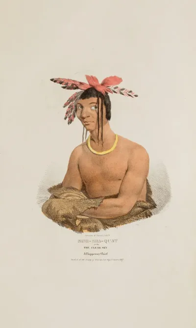 Mish Sha Quat Or The Clear Sky A Chippeway Chief