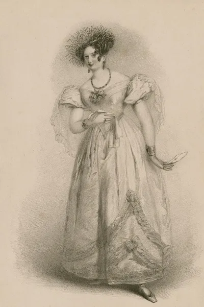 Miss Eliza Paton As Rosina In The Barber Of Seville