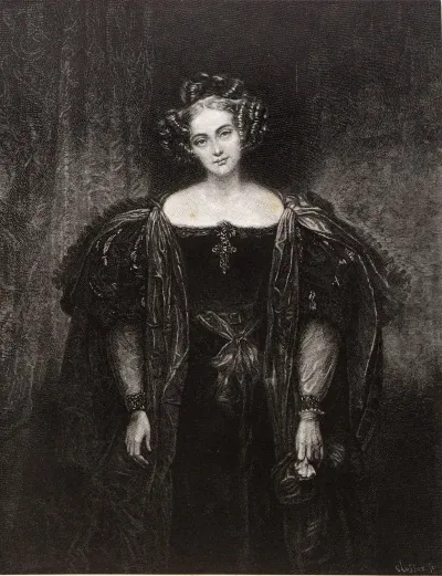 Miss Henrietta Sontag As Donna Anna In Don Juan