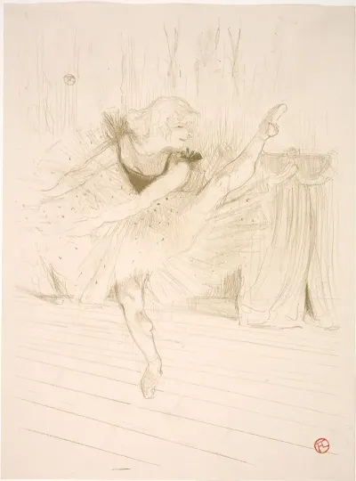 Miss Ida Heath Danseuse Anglaise