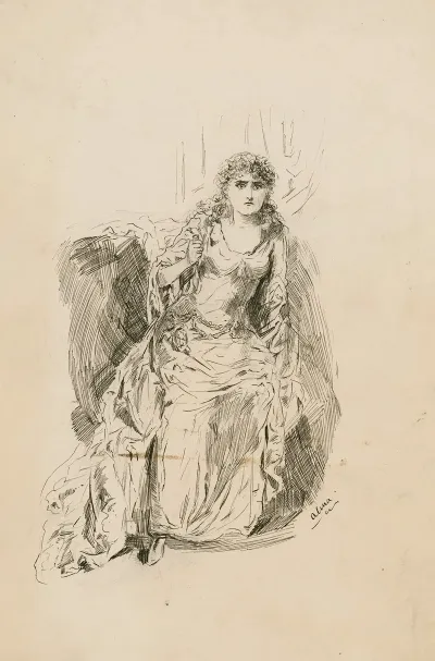 Miss Mary Anderson As Juliet Act 4 Scene 7