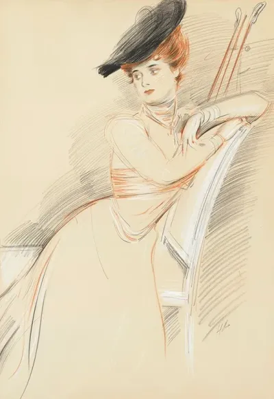 Miss Taylor Seated