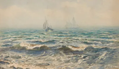 Mist Rising From The Sea