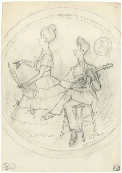 Mistinguett Et Paul Ardot Dans En Douce De Paul Ardot Et Jean Bastia