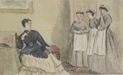 Mistress And Three Servants