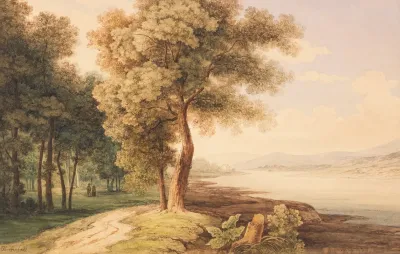 Mittelrheinische Fluslandschaft