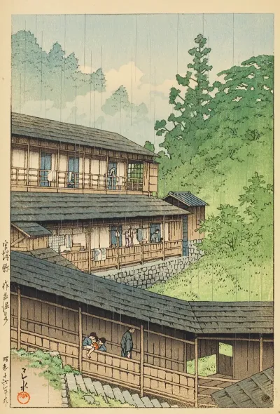 Miyagi Ken Sakunami Onsen Sakunami Hot Springs In Miyagi Prefecture