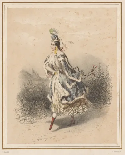 Mlle Lucile Grahn La Cracovienne
