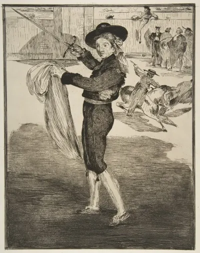 Mlle Victorine In The Costume Of An Espada