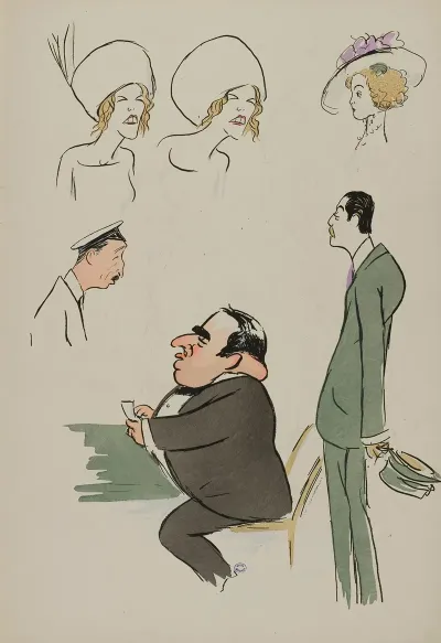 Mme Meuges Mme Hebrard M Denfert Rochereau Rodolphe Teutch Constant Say