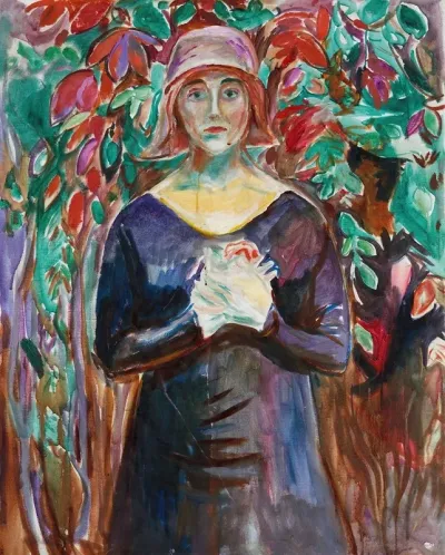 Model In The Garden