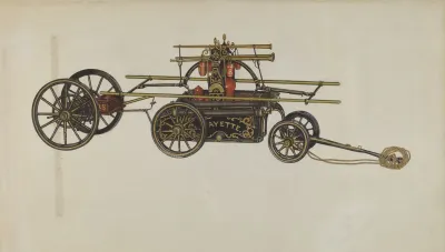 Model Of A Fire Engine