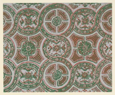 Modeldruckpapier Grosflachiges Gittermuster