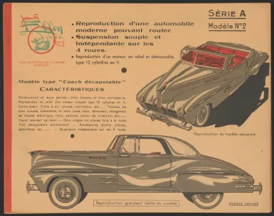 Modele Type Coach Decapotable Serie A Modele No 2