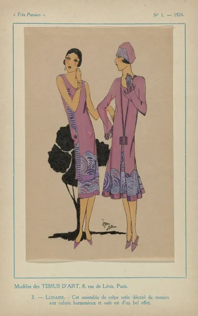 Modeles Des Tissus Dart Lunaire