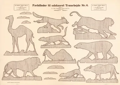 Models For Carved Woodwork Pl 04