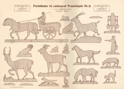 Models For Carved Woodwork Pl 06