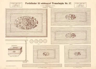 Models For Carved Woodwork Pl 17