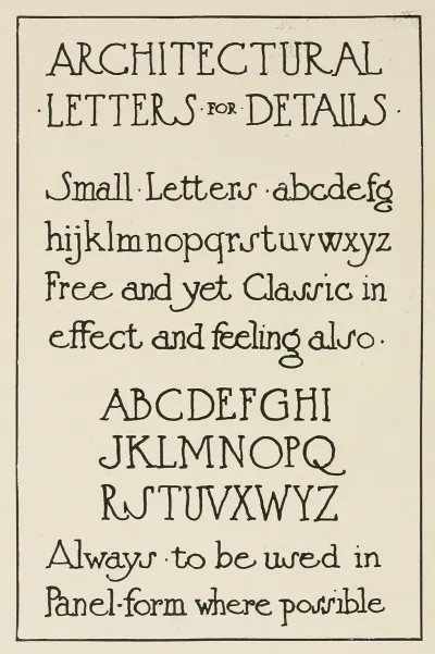 Modern American Letters For Rapid Use