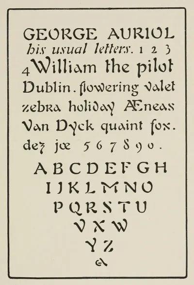 Modern French Capitals Cursive